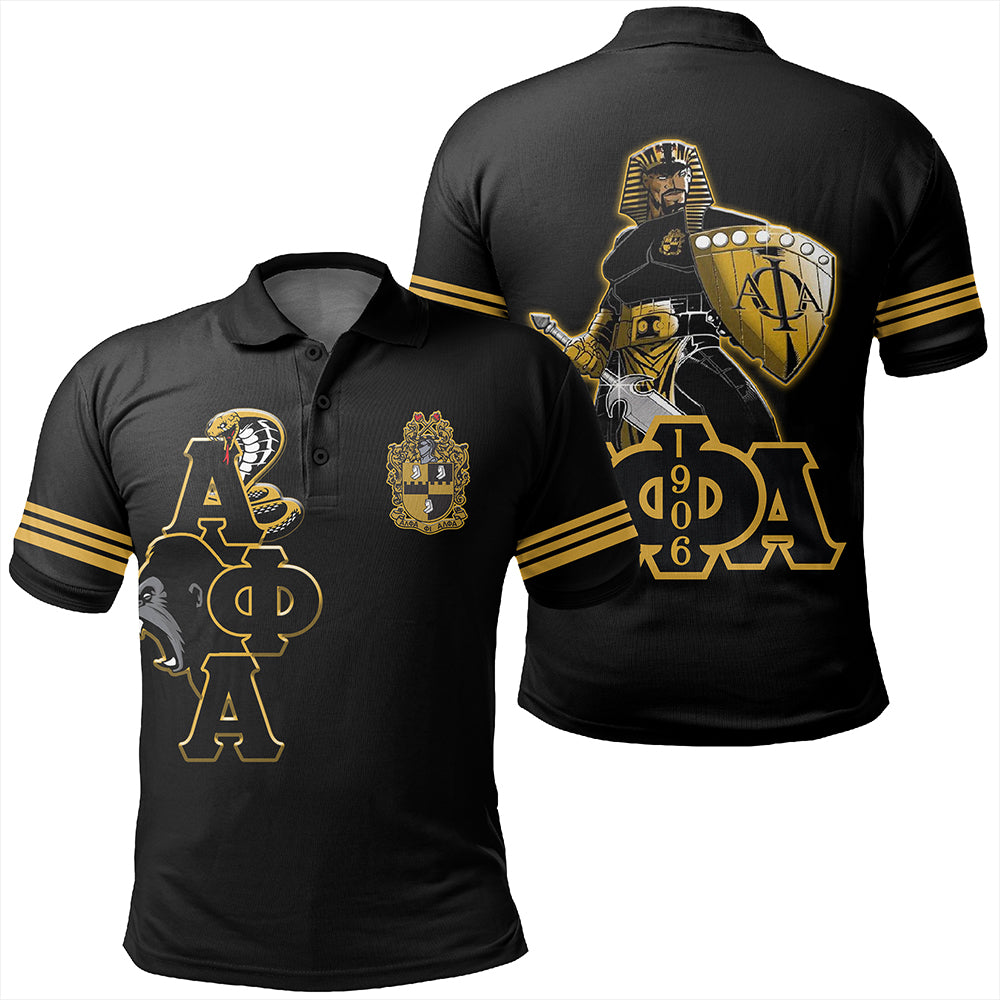 Alpha Phi Alpha Sphinx Polo Shirt T09