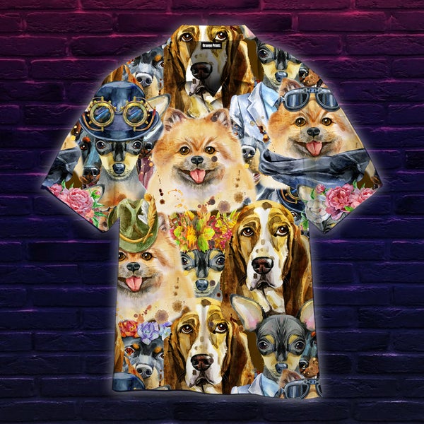 A Lot Of Cute Dogs Hawaii Shirt For Men Women Adult Ha4773