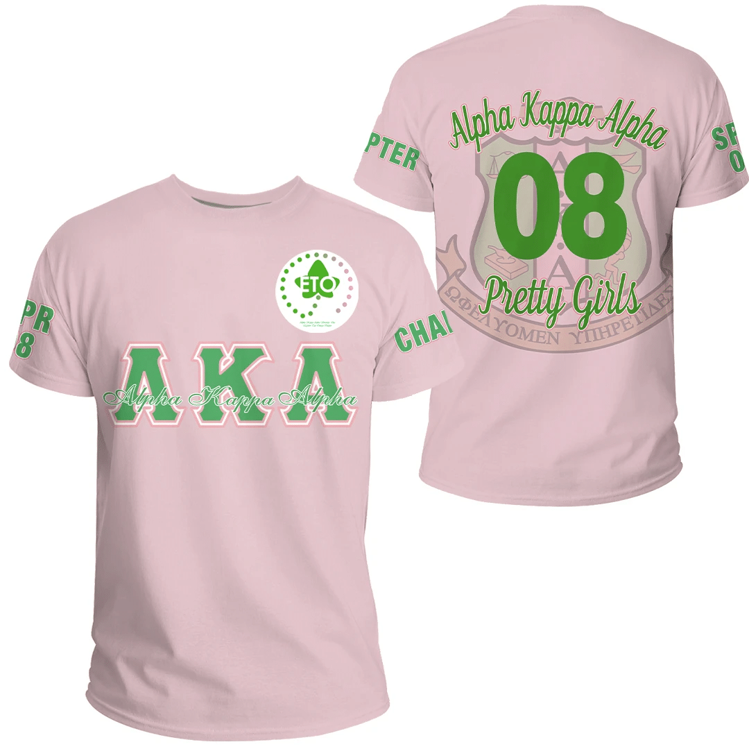 Africa Zone T-Shirt – Alpha Kappa Alpha – Epsilon Tau Omega Chapter Tee A7