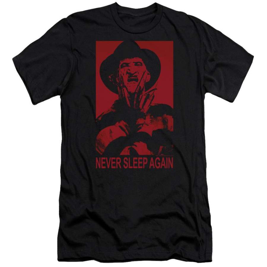 A Nightmare on Elm Street Never Sleep Again Men’s Premium Slim Fit T-Shirt