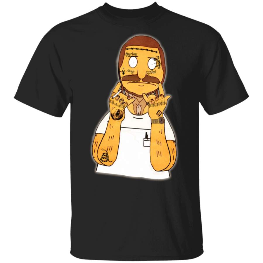 Bobs Burger With Post Malone Thanos Bear Snake Shirt