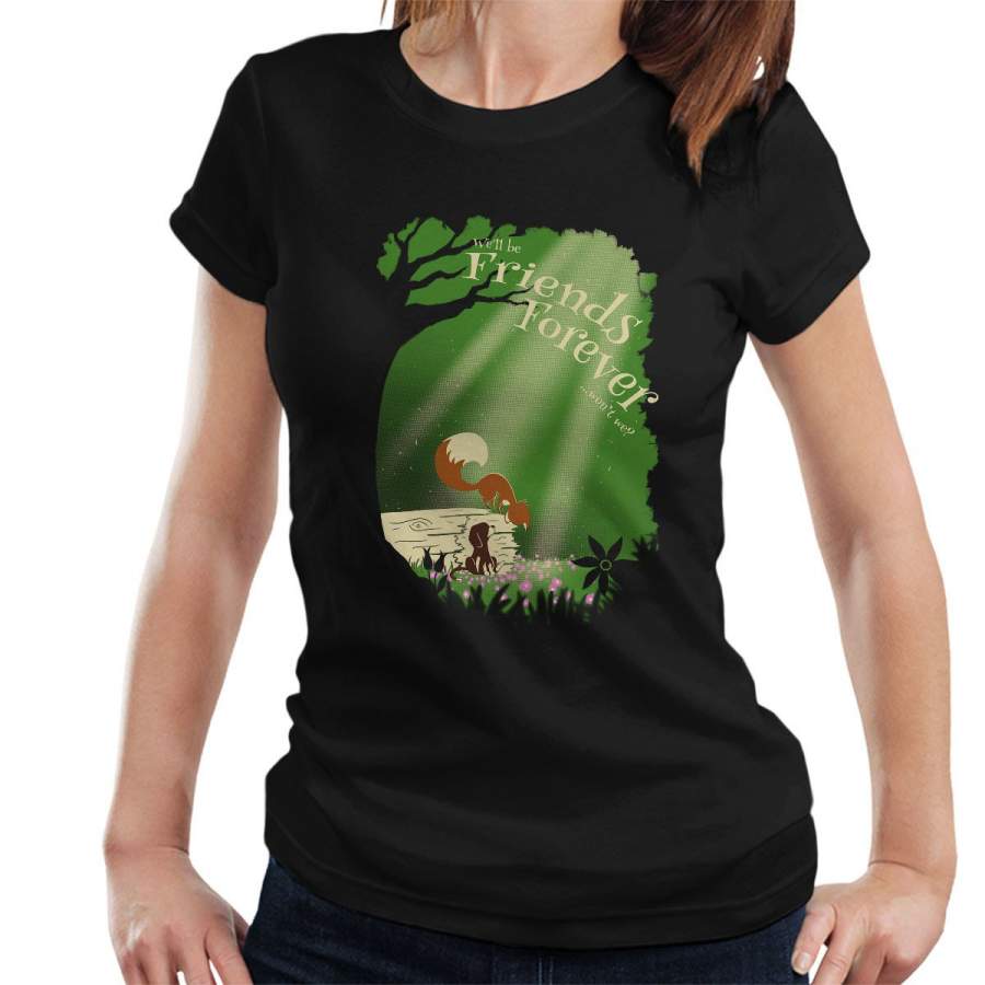 Fox and Hound Friends Forever Women’s T-Shirt