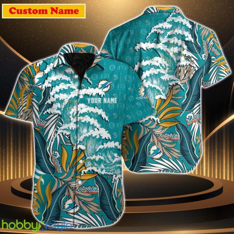 Miami Dolphins Nfl Custom Name Hawaiian Shirt Best Choice