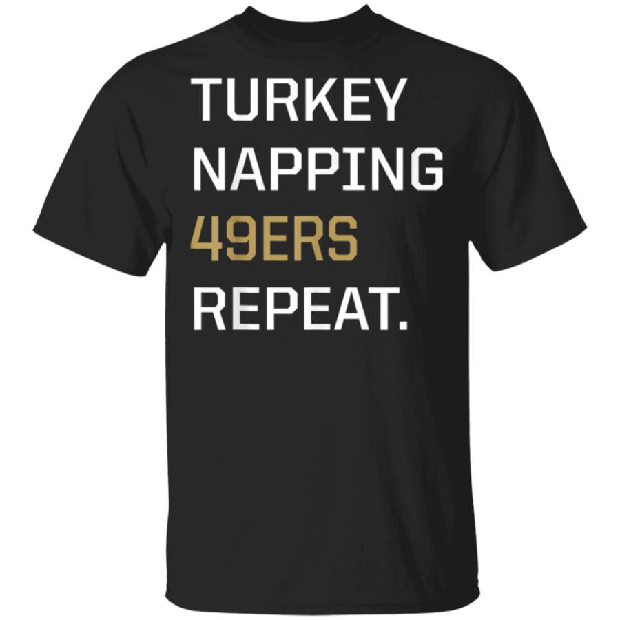 San Francisco Fan American Football Bay Area Thanksgiving TShirt