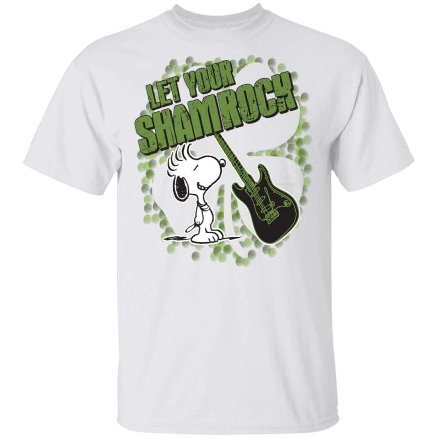 Peanuts Snoopy Let Your Shamrock T-Shirt