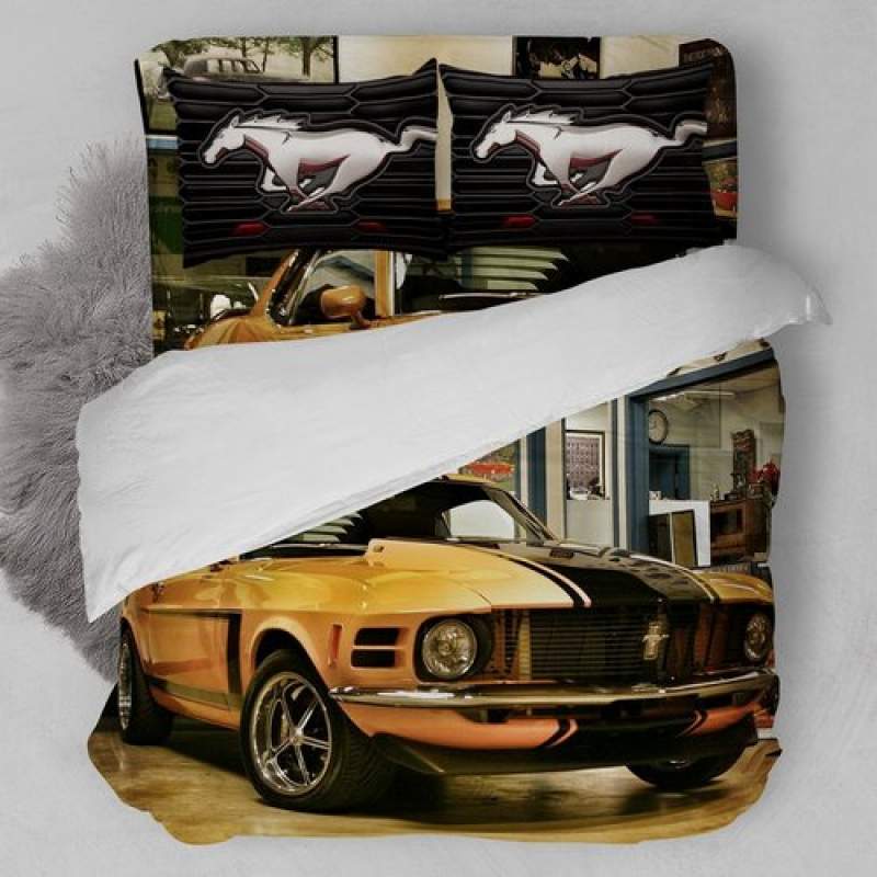 1970 Ford Mustang – Treasured Motorcar Bedding Set