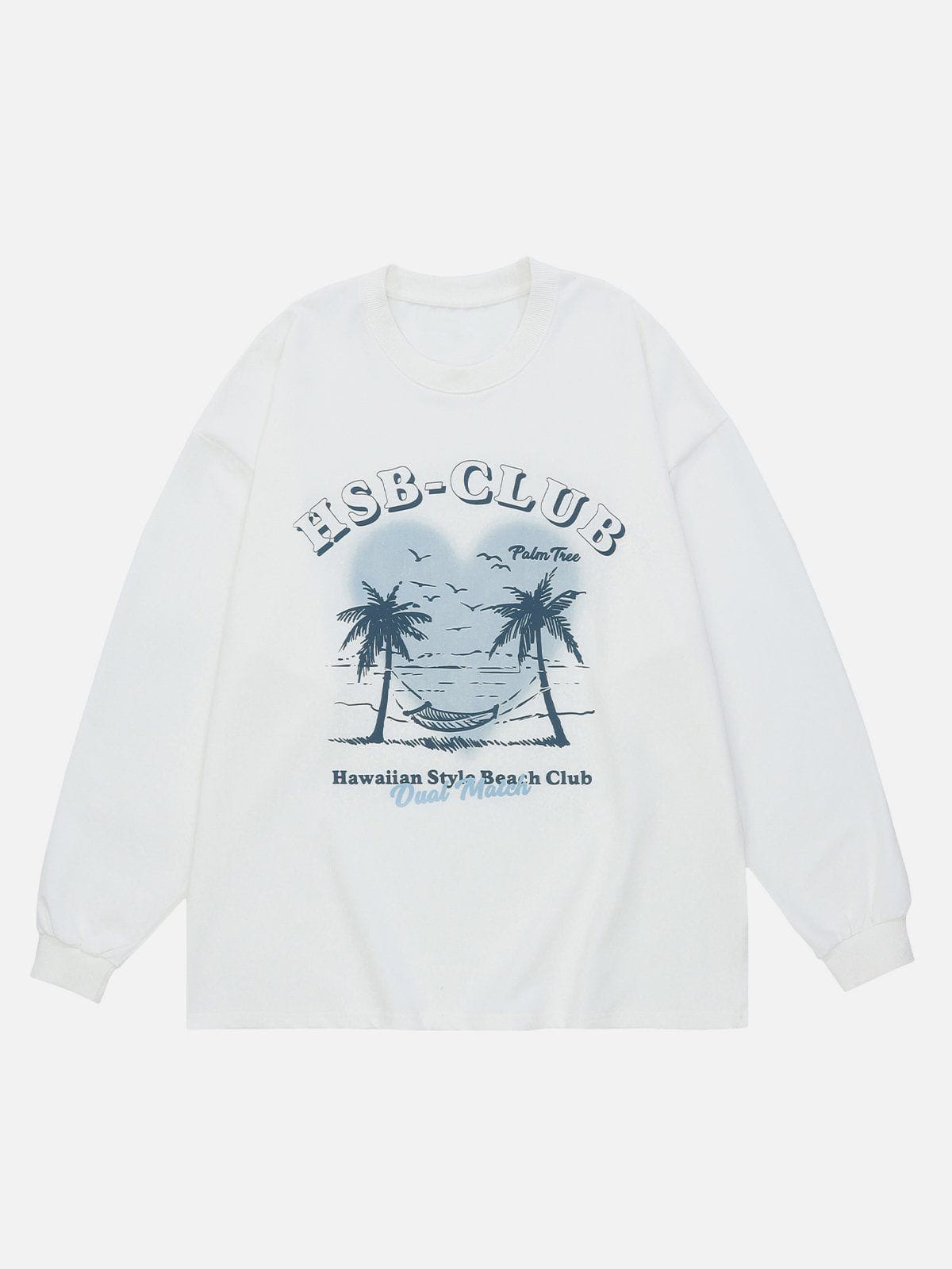 Talishko™ – Beach Love Print Sweatshirt