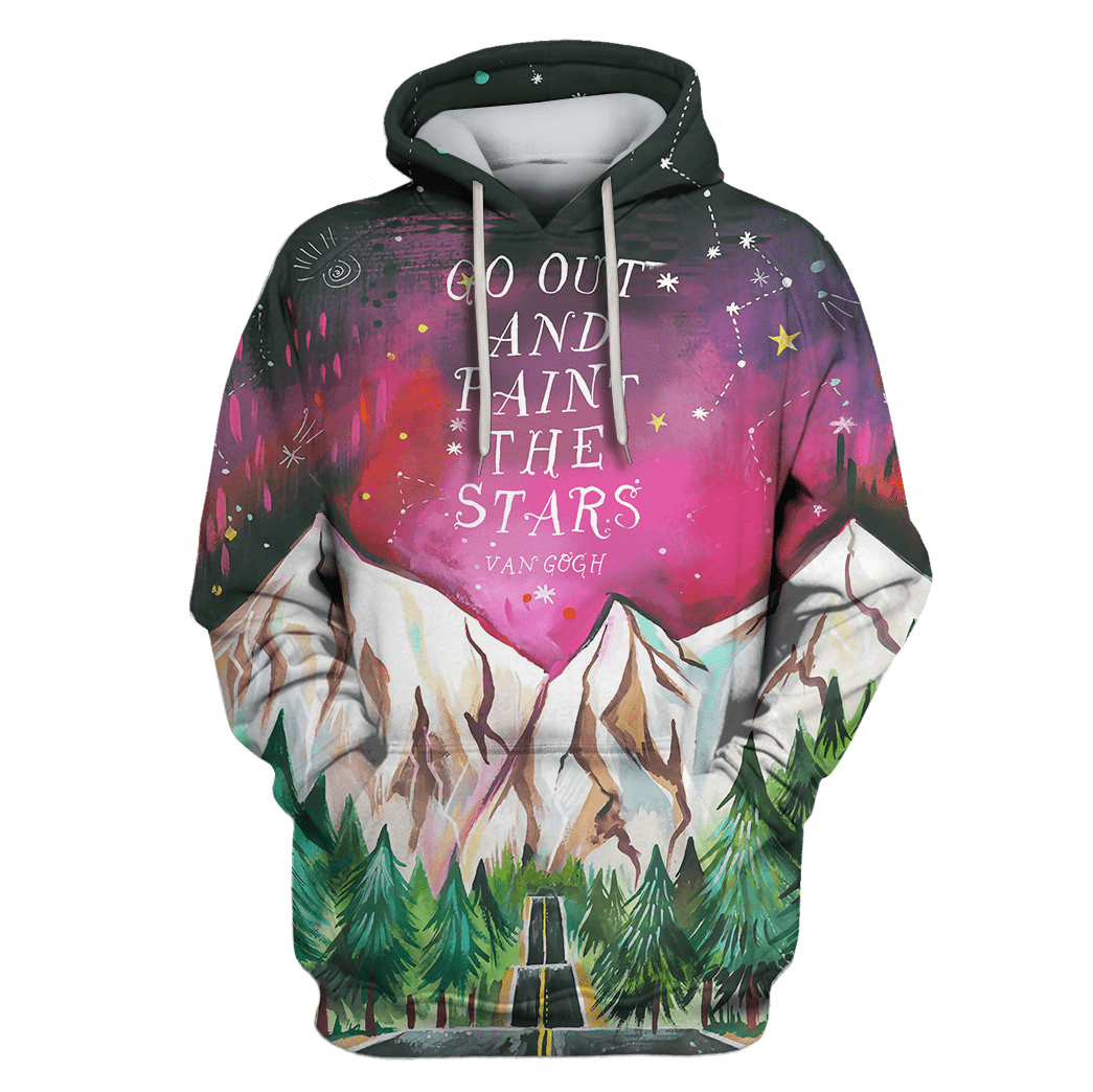 Go Out And Paint The Star Custom T-Shirt – Hoodies Apparel