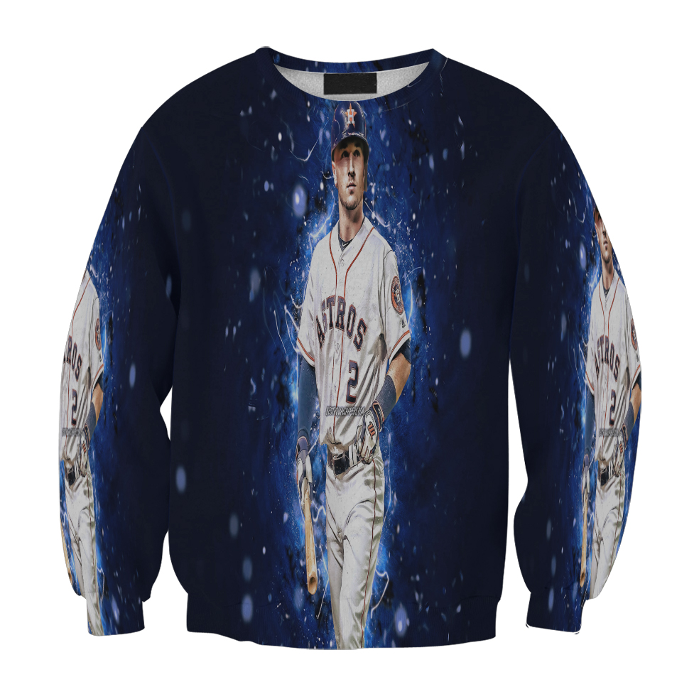 Houston Astros Alex Bregman 2 Gift For Fan 3D Full Printing Sweatshirt