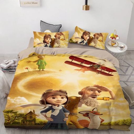 The Little Prince Le Petit Prince 2 Duvet Cover Pillowcase Home Decor 3D Bedding Set