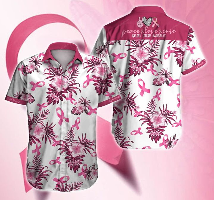 Peace Love Cure Hawaii Shirt For Men And Women Ha41007