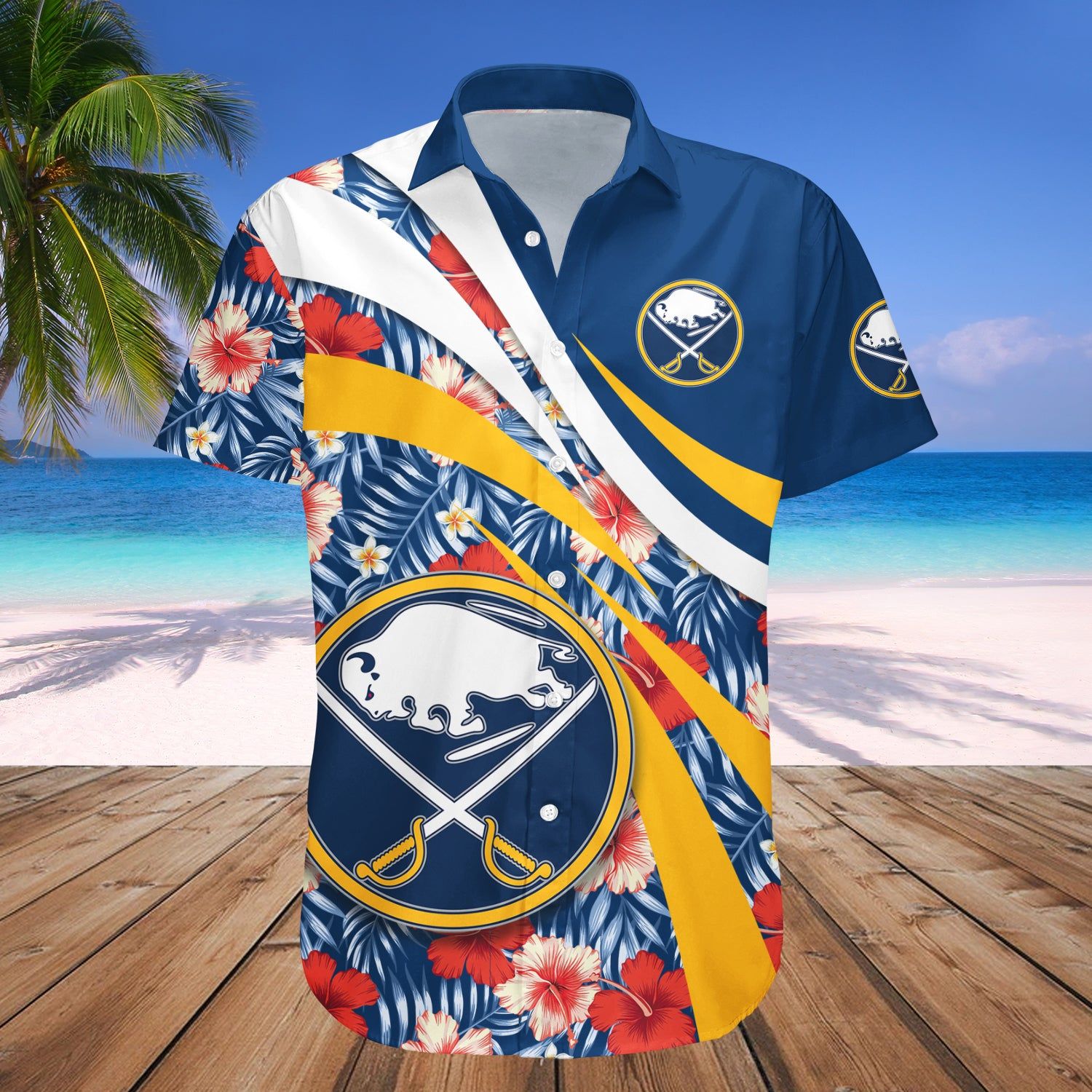 Buffalo Sabres Hawaii Shirt Hibiscus Sport Style – Nhl