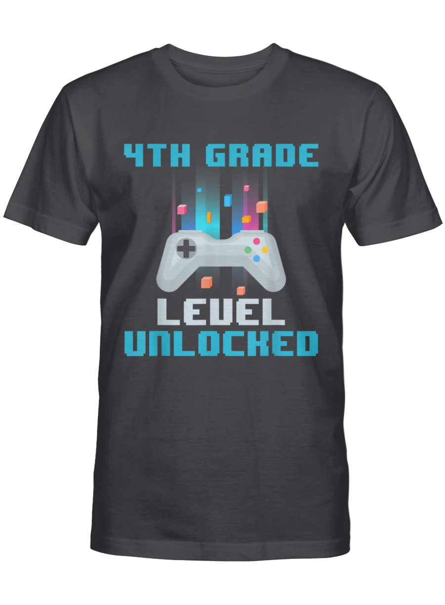 4Th Grade Level Unlocked T Shirt Level 4Th Grade Unlocked