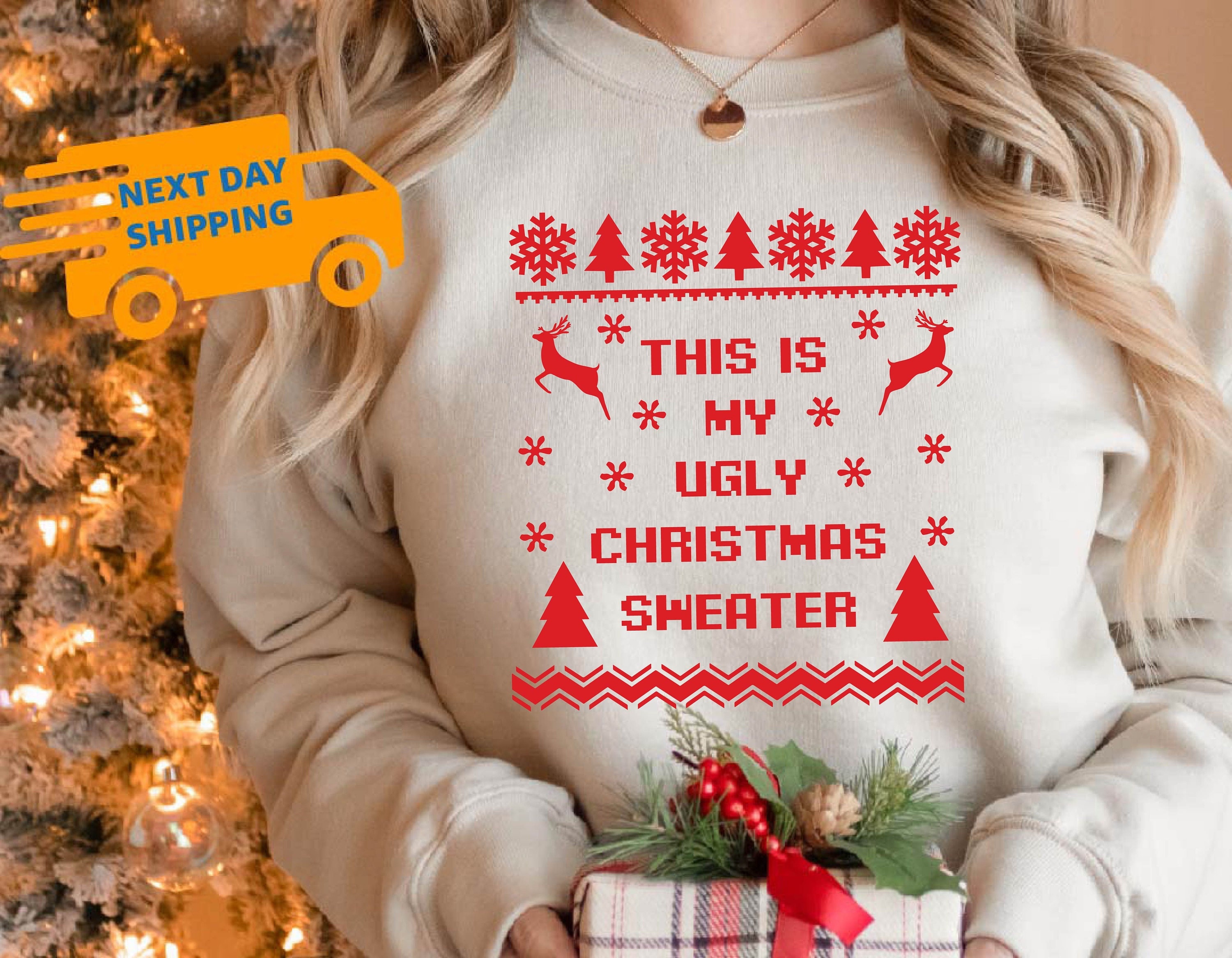 Ugly Christmas Sweater, Funny Christmas Sweatshirt, Matching Christmas Sweater, Trendy Christmas Sweatshirt, Ugly Christmas Sweatshirt