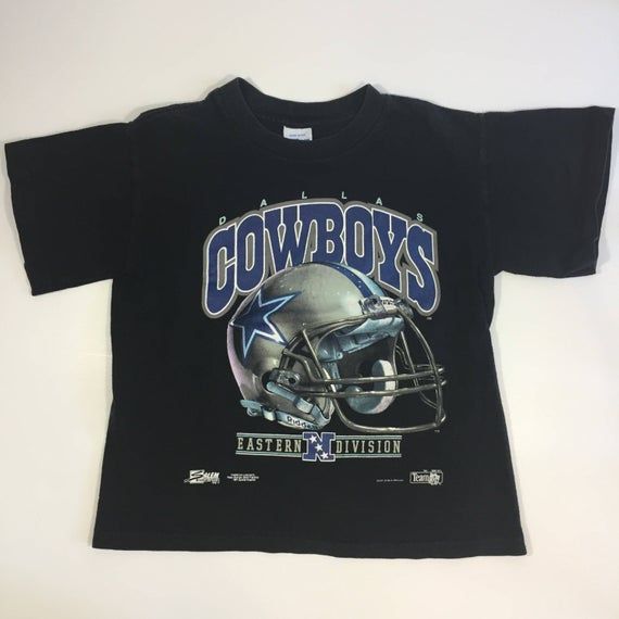 1992 Dallas Cowboys T shirt Youth M Vintage Dallas Cowboys 90 s Cowboys Shirt Vintage Cowboys Troy Aikman Vintage Aikman