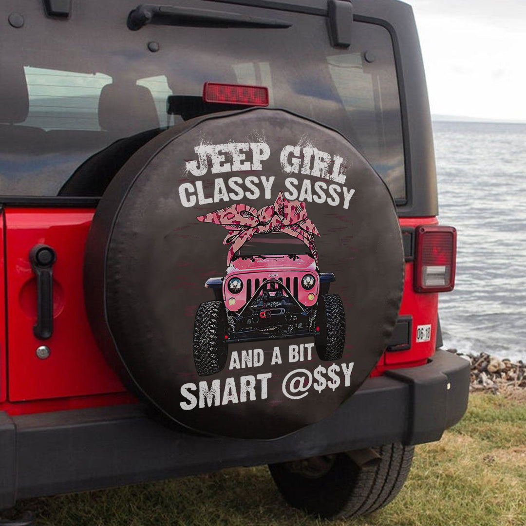 Jeep Girl Classy Sassy And A Bit Smart 02 Spare Tire Cover Lt11