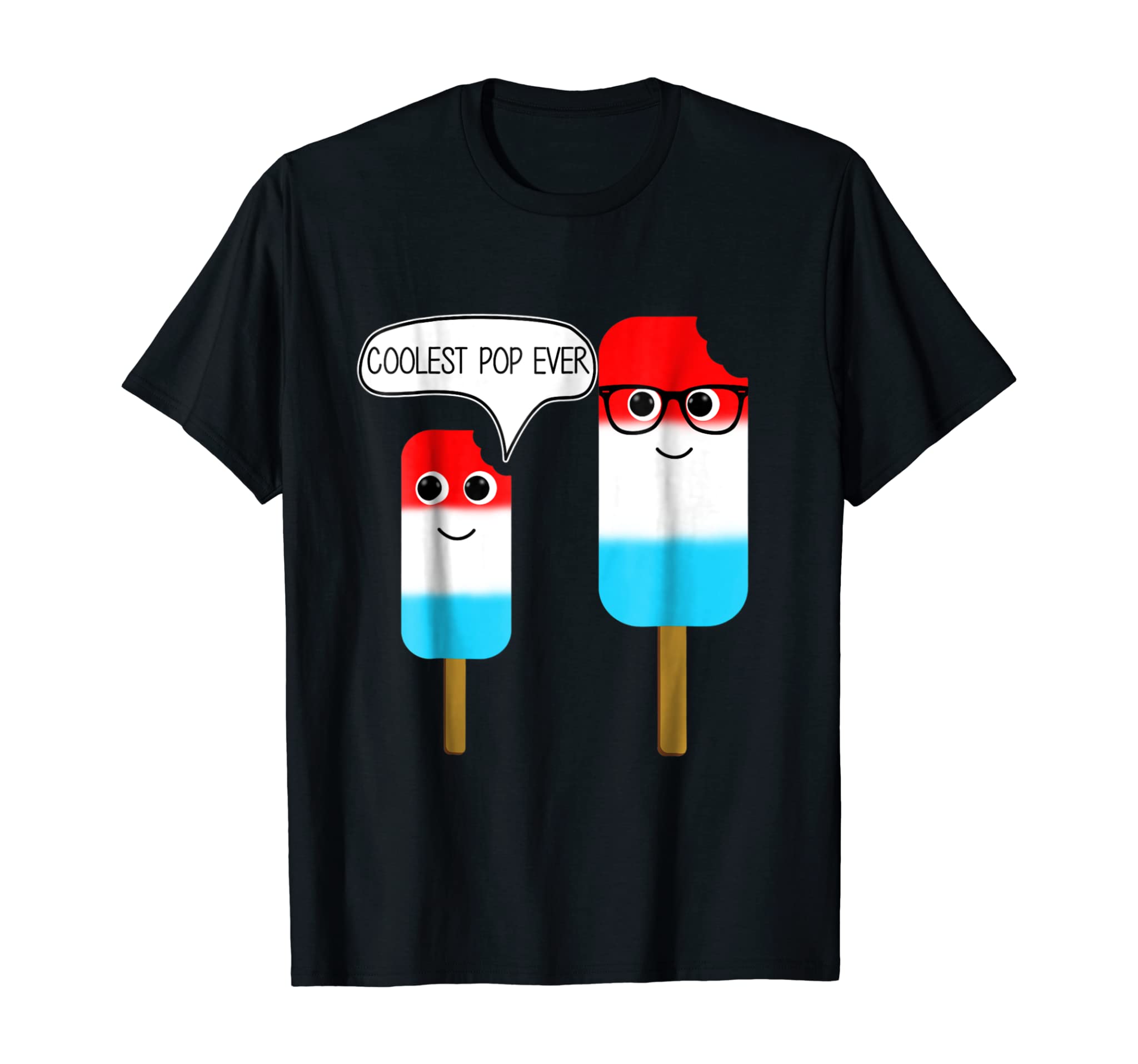 Coolest Pop Ever Ice Pop Ice Cream Father Kid T-Shirt