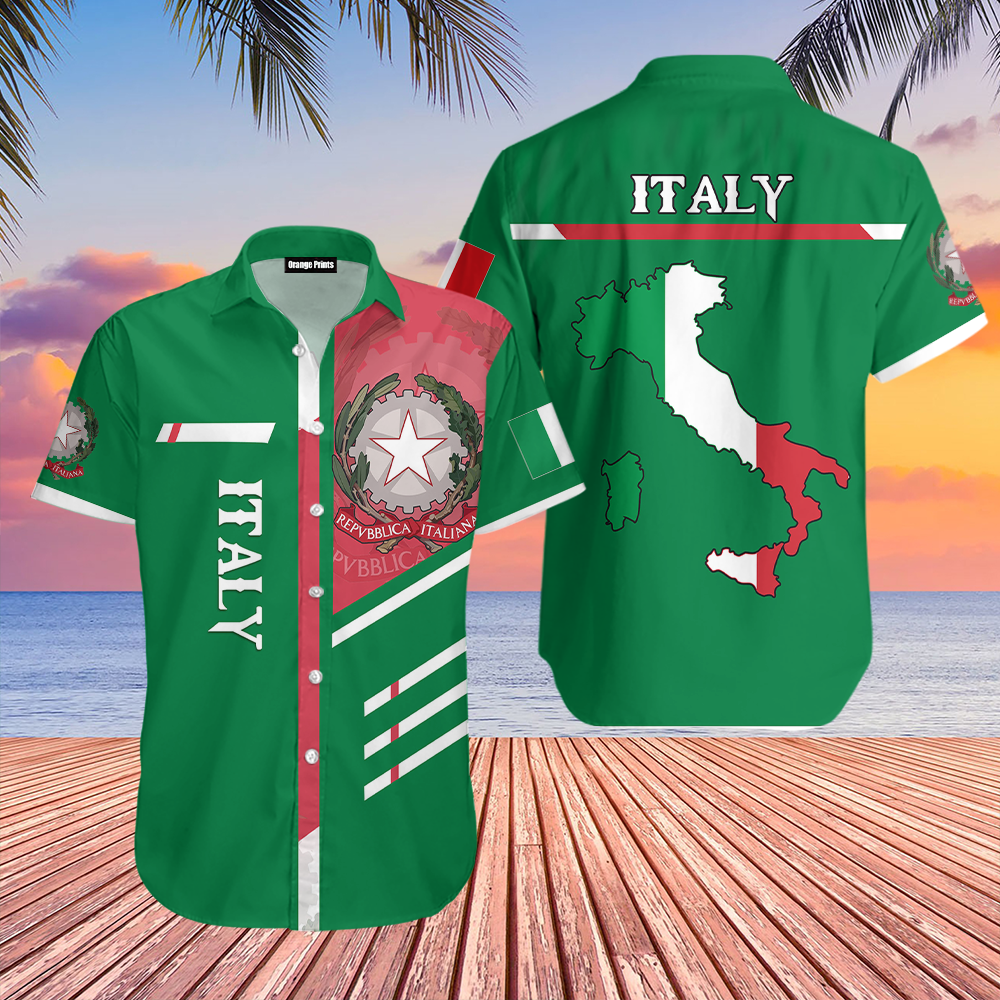 Italy Hawaii Shirt For Men Women Ha93001