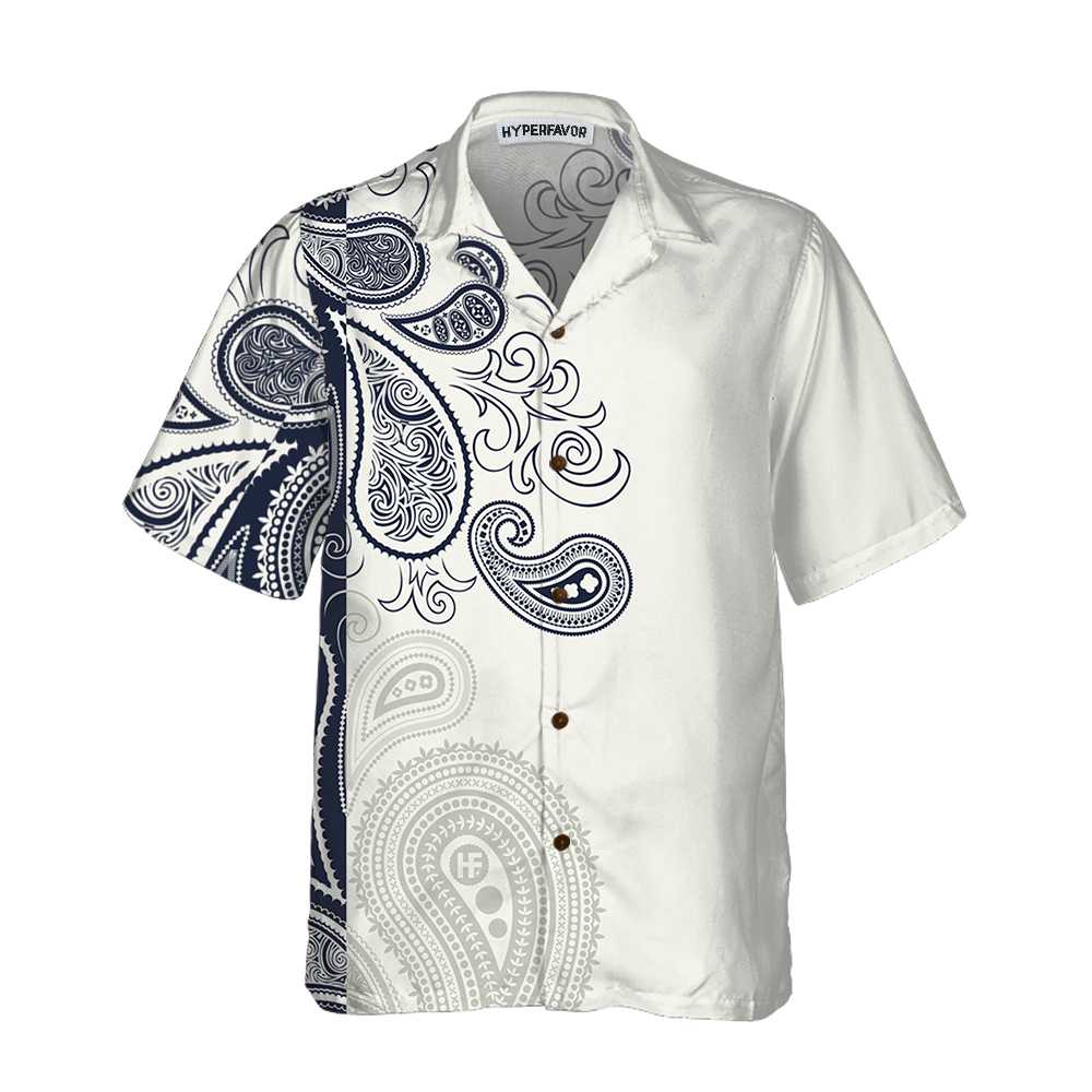 Paisley Abstract Pattern Hawaii Shirt For Men And Print Ha51782