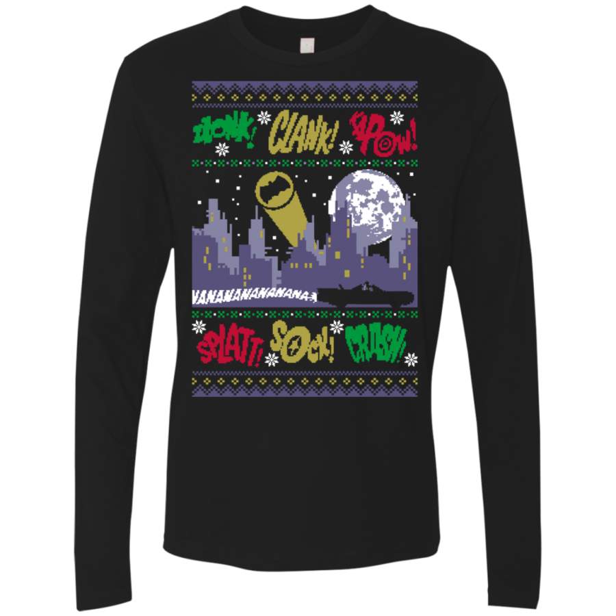 UGLY BATMAN Men’s Premium Long Sleeve