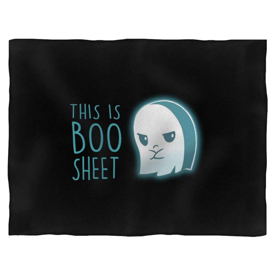 Halloween This Is Boo Sheet Blanket