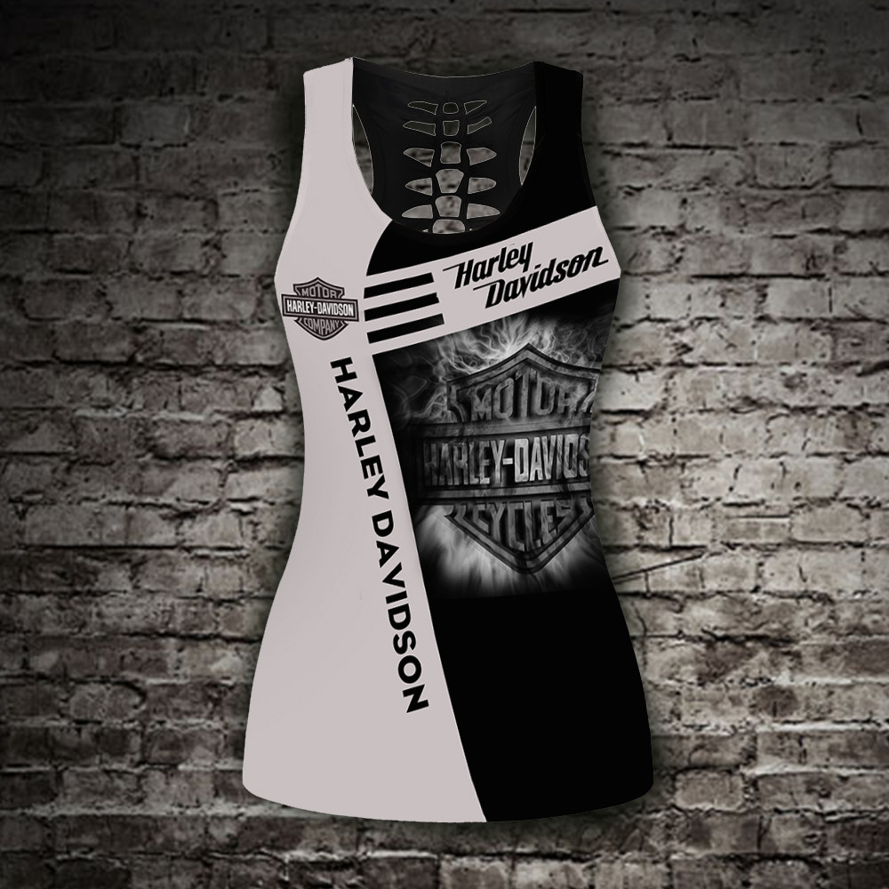 Harley Davidson Leggings And Tank Tops Limited 006