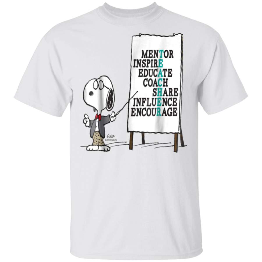 Peanuts Snoopy Teacher Notes T-Shirt