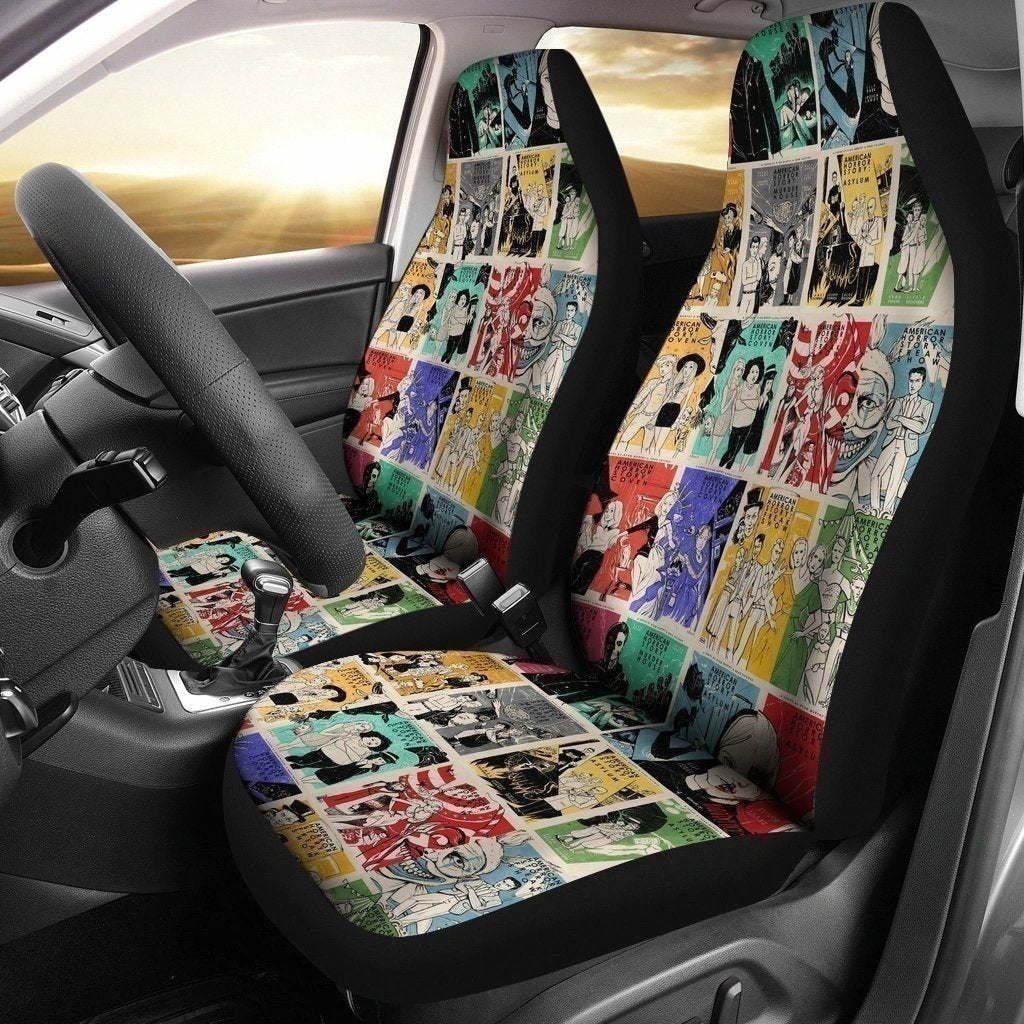 American Horror Stories Ahs Comic Car Seat Covers