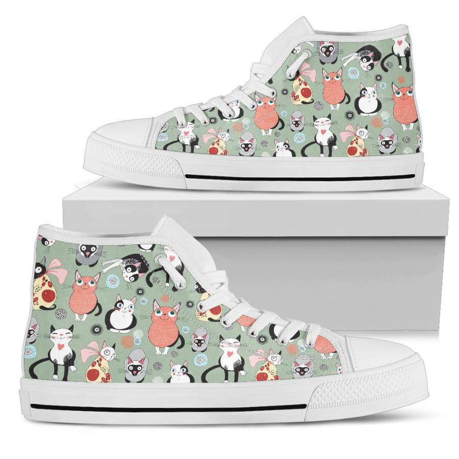 Snugly Cat High Tops (Women’s)