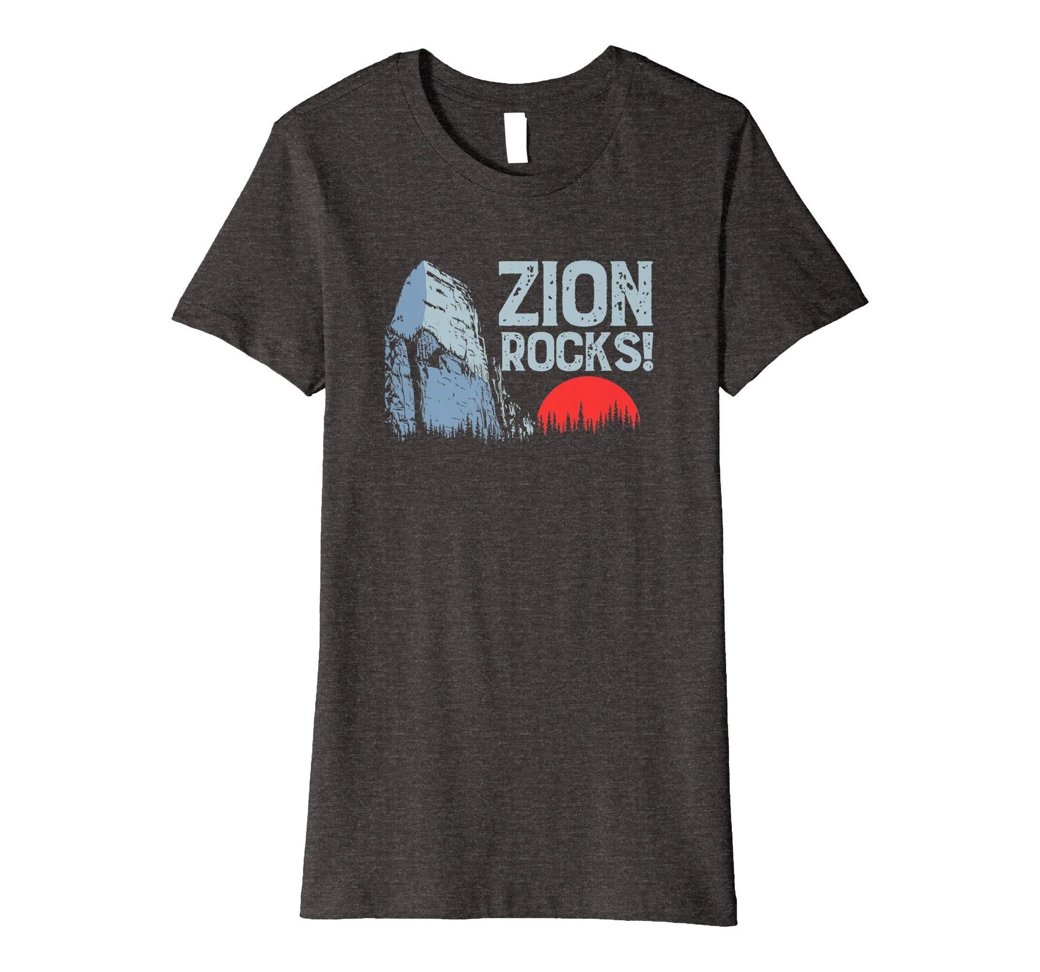 Zion Rocks! Zion National Park Funny Vintage T-Shirt Design