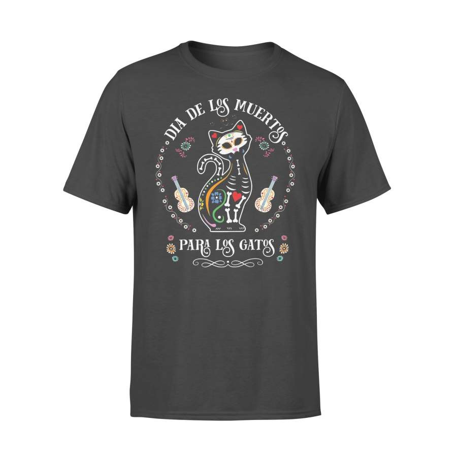 Dia De Los Muertos Para Los Gatos T-shirt