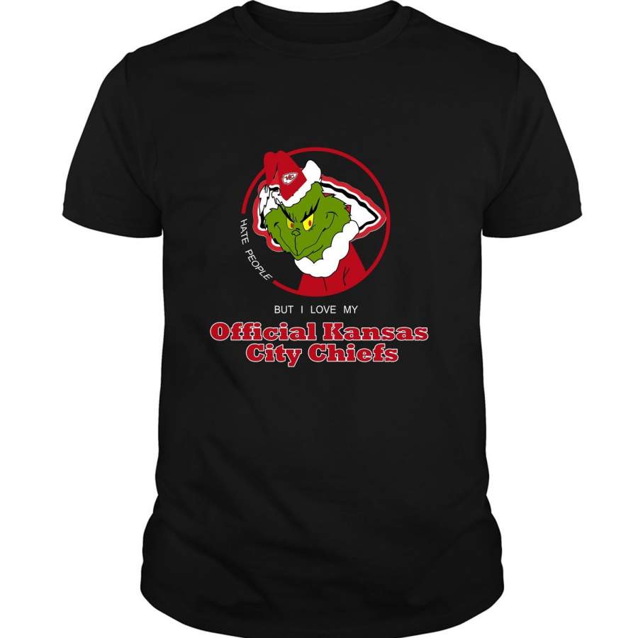 I Love My Kansas City Chiefs T Shirt, The Grinch T Shirt