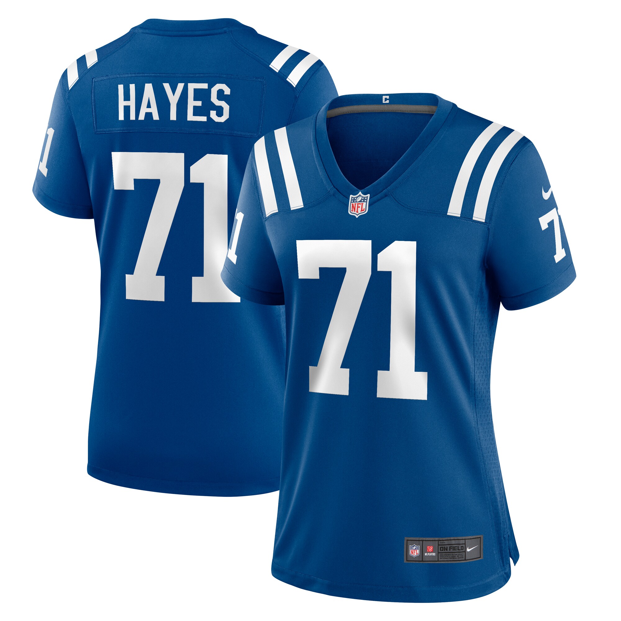 Ryan Hayes Indianapolis Colts Women's Team Game Jersey – Royal 2