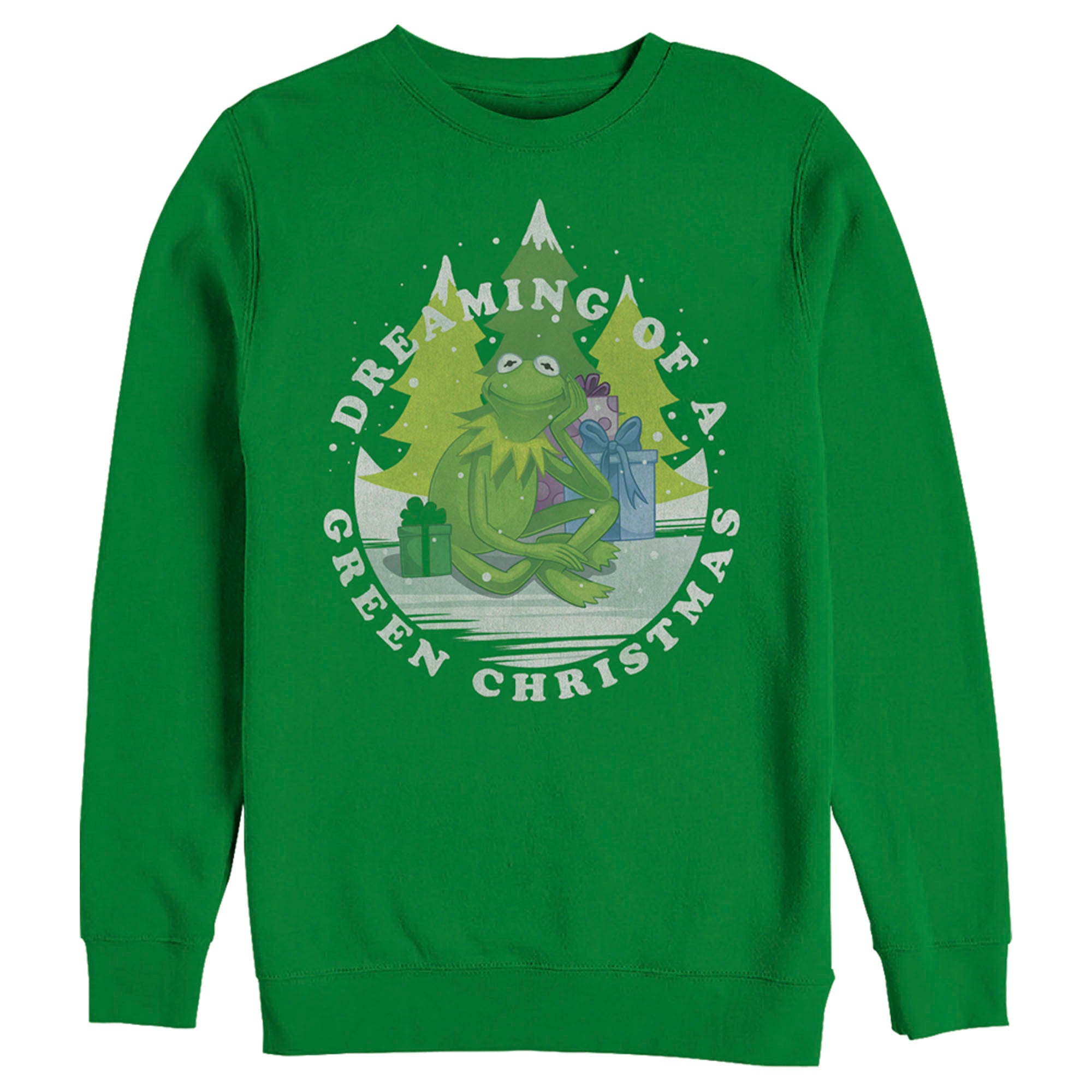 Men’S The Muppets Dreaming Of A Green Christmas Sweatshirt