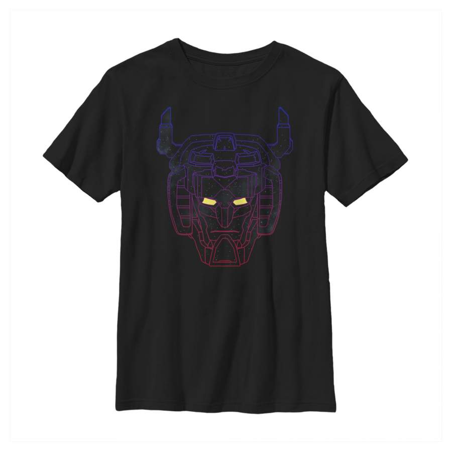 Voltron: Legendary Defender Boy’s Super Robot Geometric Face  T Shirt