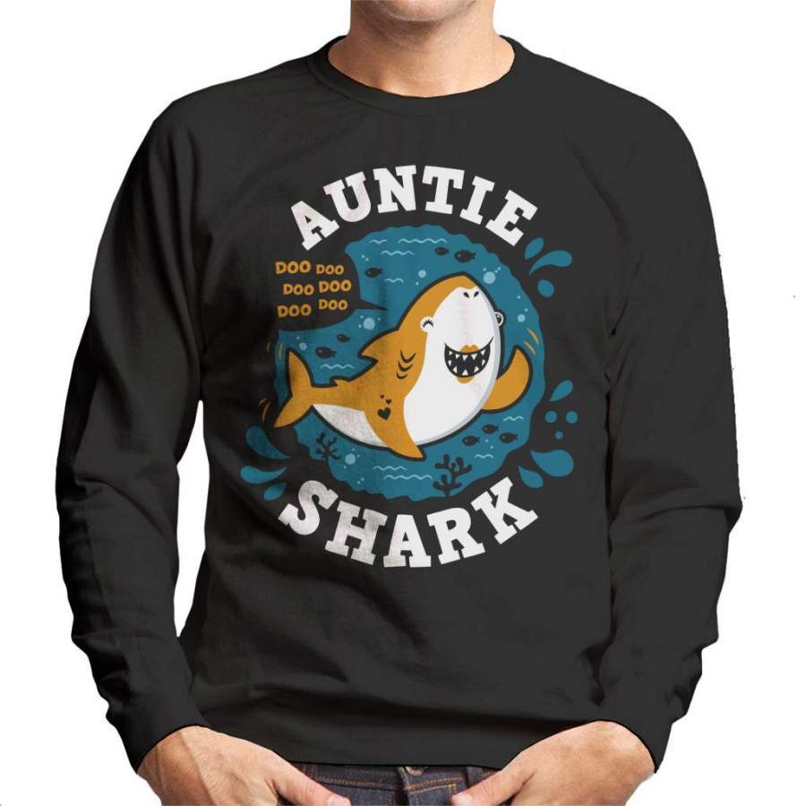 Baby Shark Family Auntie Men’s Sweatshirt