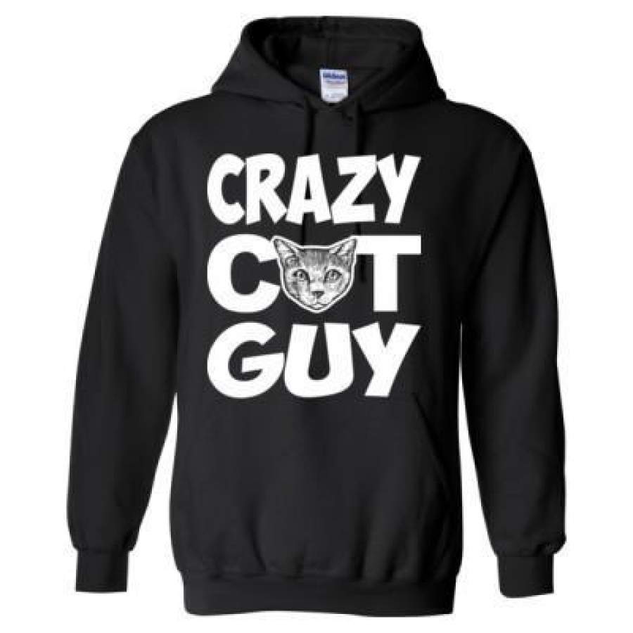 AGR Crazy Cat Guy – Heavy Blend™ Hooded Sweatshirt