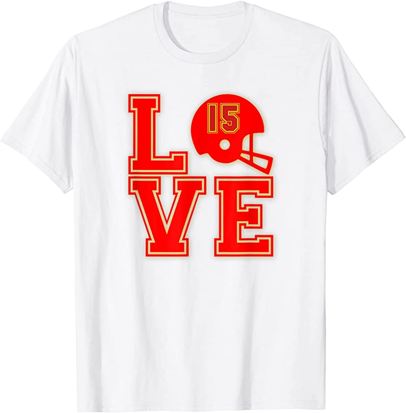 Chief Love Kansas City Football Pajamas Quarterback Patrick T-Shirt