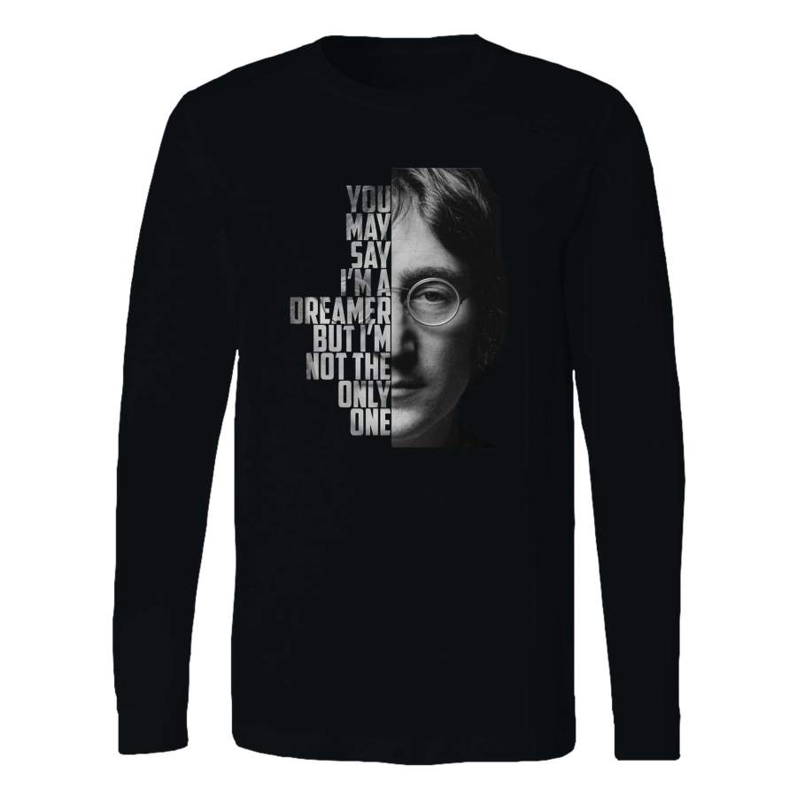 John Lennon Quotes Long Sleeve T-Shirt