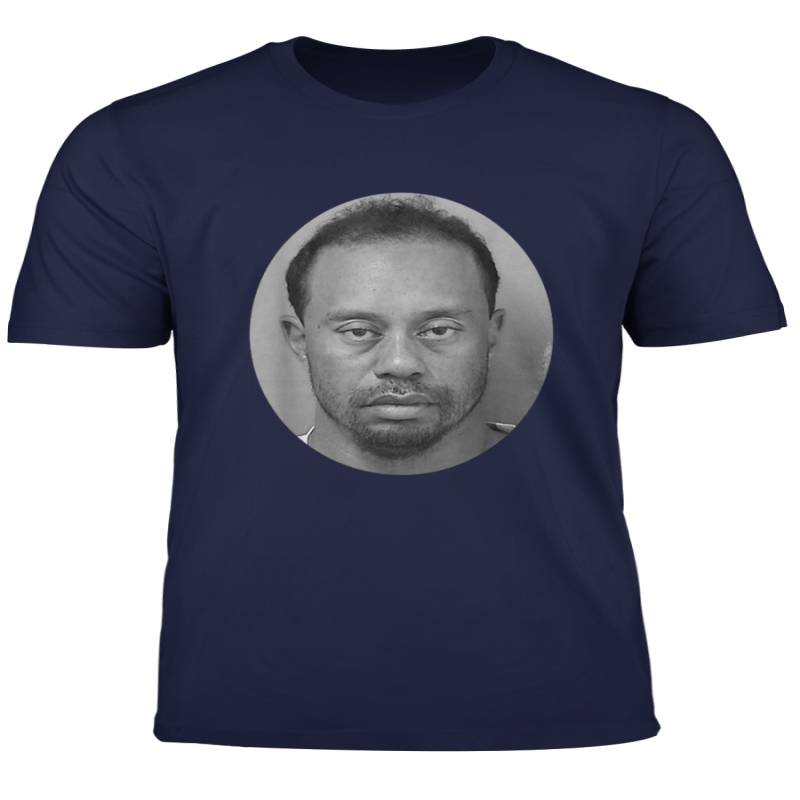 Tiger Woods Mugshot T Shirt