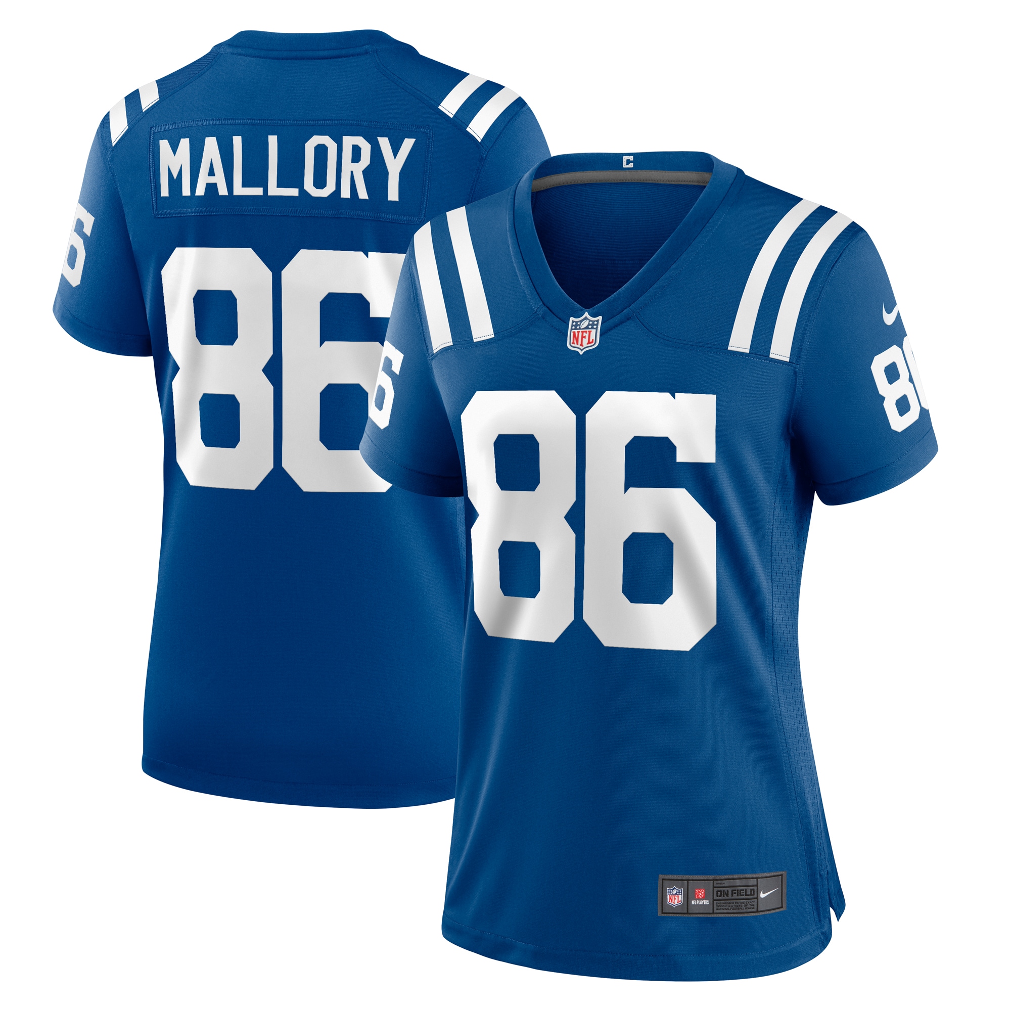 Women’s Indianapolis Colts Will Mallory  Royal Team Game Jersey