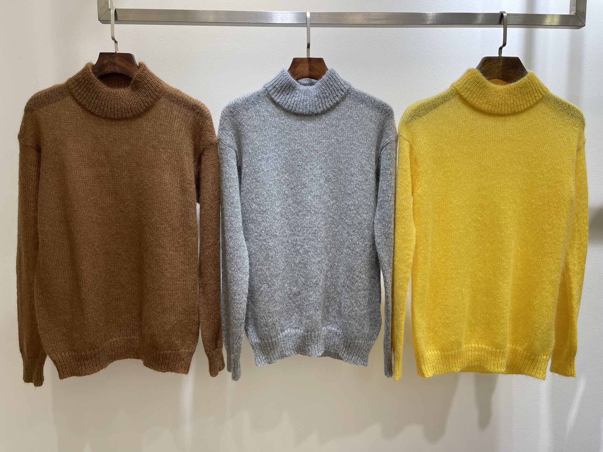 2022 new clothing,New autumn and winter mohair half turtleneck sweater alx