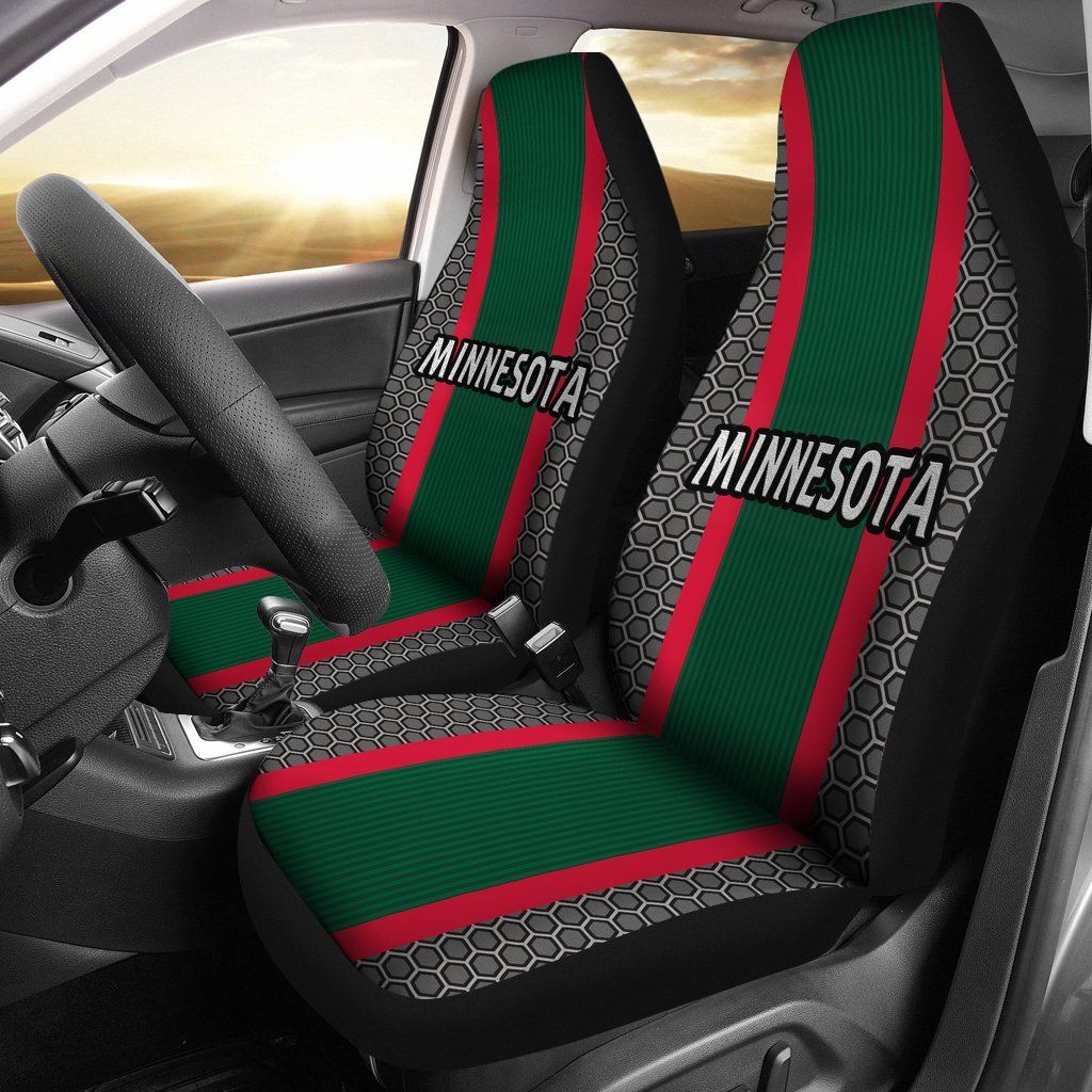 Minnesota Wild Inspired Car Seat Covers