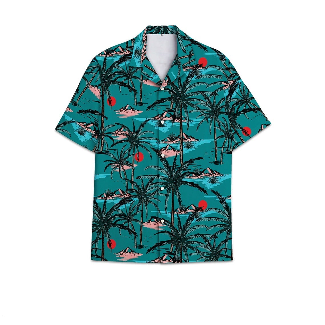 Aloha Hawaii Shirt Pineapple Leaf Made In Summer Beach Shirts 6 Ha5389