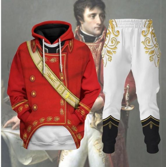 Napoleon Bonaparte Tracksuit Unisex Hoodie With Pants Set