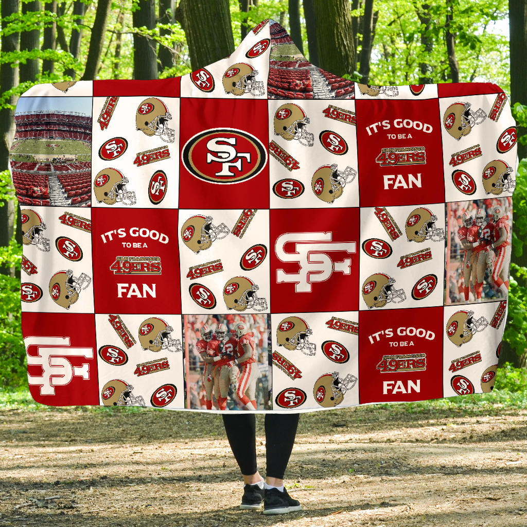 Its Good To Be A San Francisco 49Ers Fan Gift For Fan 3D Full Printing Hooded Blanket 1387