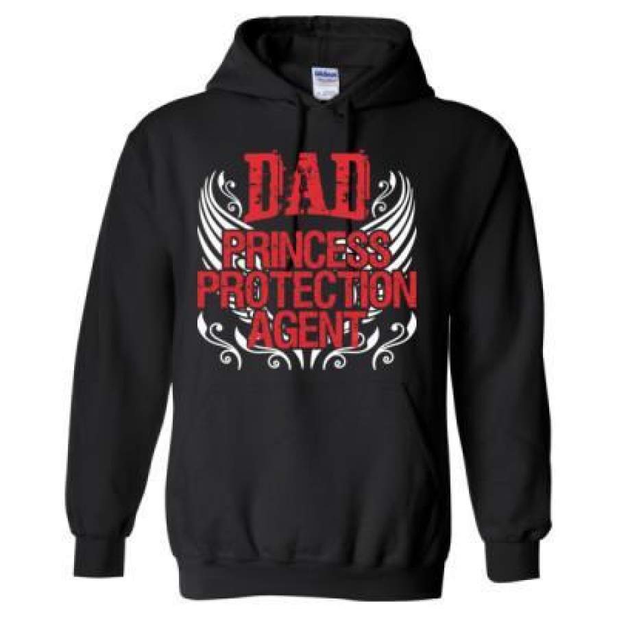 AGR Dad Princess Protection Agent – Heavy Blend™ Hooded Sweatshirt