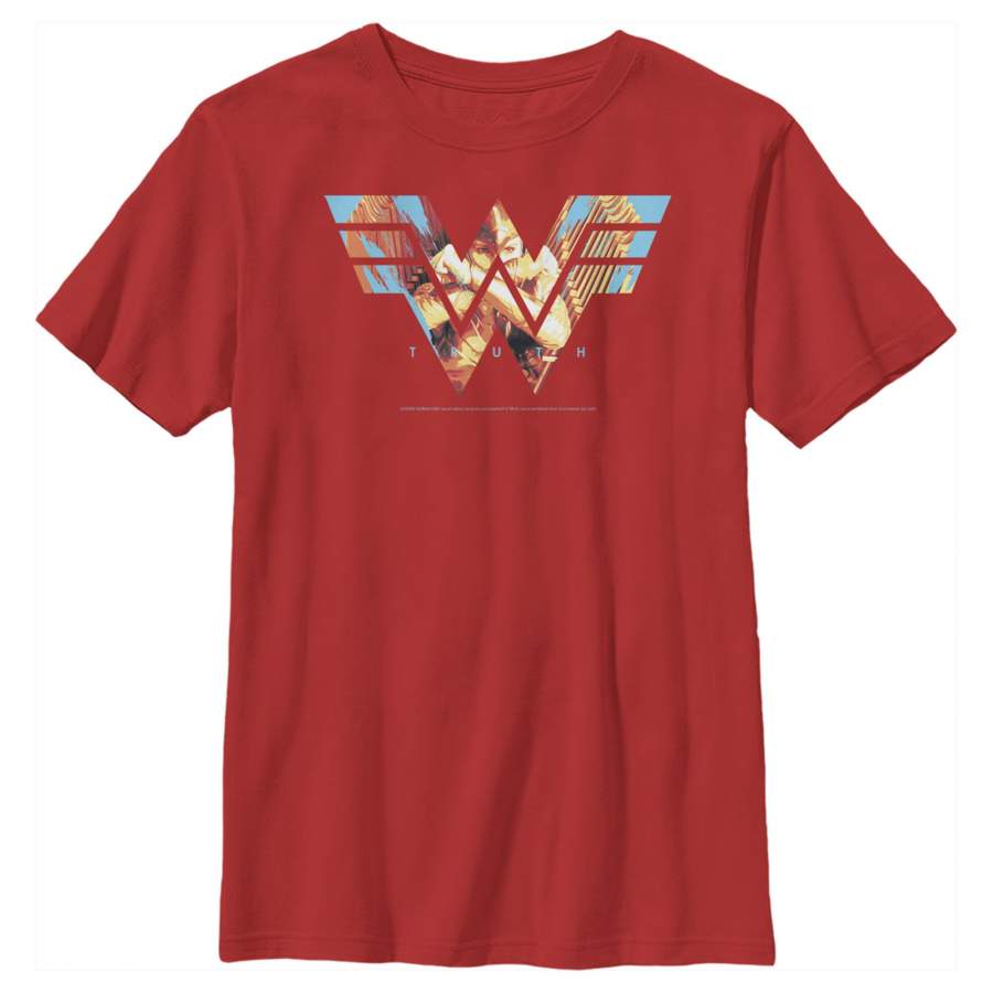 Wonder Woman 1984 Boy’s Eagle Truth Logo  T-Shirt