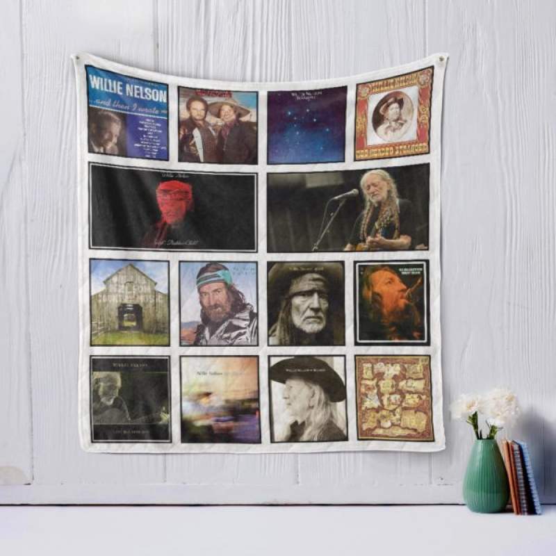 Willie Nelson Quilt Blanket