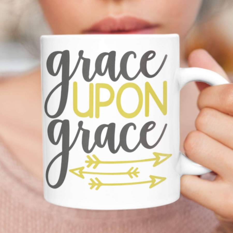 Grace Upon Grace coffee mug